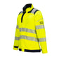 Portwest PW3 FR Werkjack FR715 dames Hi-Vis vlamvertragend antistatisch geel-zwart(YB)