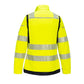 Portwest PW3 FR Werkjack FR715 dames Hi-Vis vlamvertragend antistatisch geel-zwart(YB)