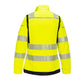 Portwest PW3 FR Werkjack FR715 dames Hi-Vis vlamvertragend antistatisch geel-zwart(YB)