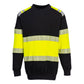 Portwest PW3 FR Sweatshirt FR716 HiVis vlamwerend Klasse 1 antistatisch geel-zwart(YB)