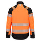 Portwest PW3 Vlamvertragend Multi-norm Jack FR718 Modaflame softshell Hi-Vis Multi-Norm FR oranje-zwart(OB)