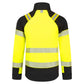 Portwest PW3 Vlamvertragend Multi-norm Jack FR718 Modaflame softshell Hi-Vis Multi-Norm FR geel-zwart(YB)