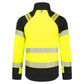 Portwest PW3 Vlamvertragend Multi-norm Jack FR718 Modaflame softshell Hi-Vis Multi-Norm FR geel-zwart(YB)