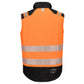 Portwest PW3 Vlamvertragend Multi-norm Gilet FR719 Modaflame softshell Hi-Vis Multi-Norm FR oranje-zwart(OB)