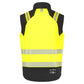 Portwest PW3 Vlamvertragend Multi-norm Gilet FR719 Modaflame softshell Hi-Vis Multi-Norm FR geel-zwart(YB)