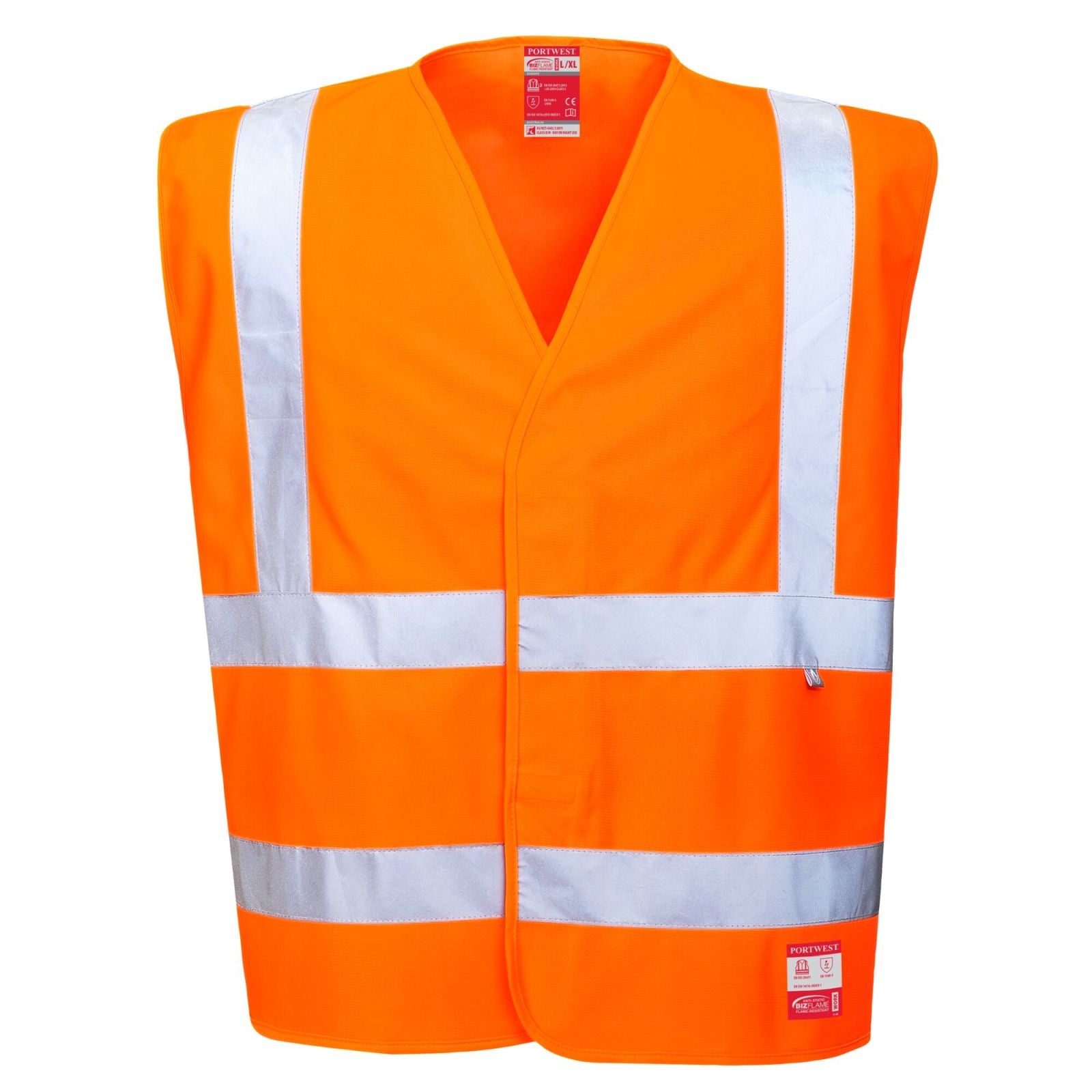 Portwest Bizflame Vesten FR71 Vlamvertragend HiVis oranje(OR)