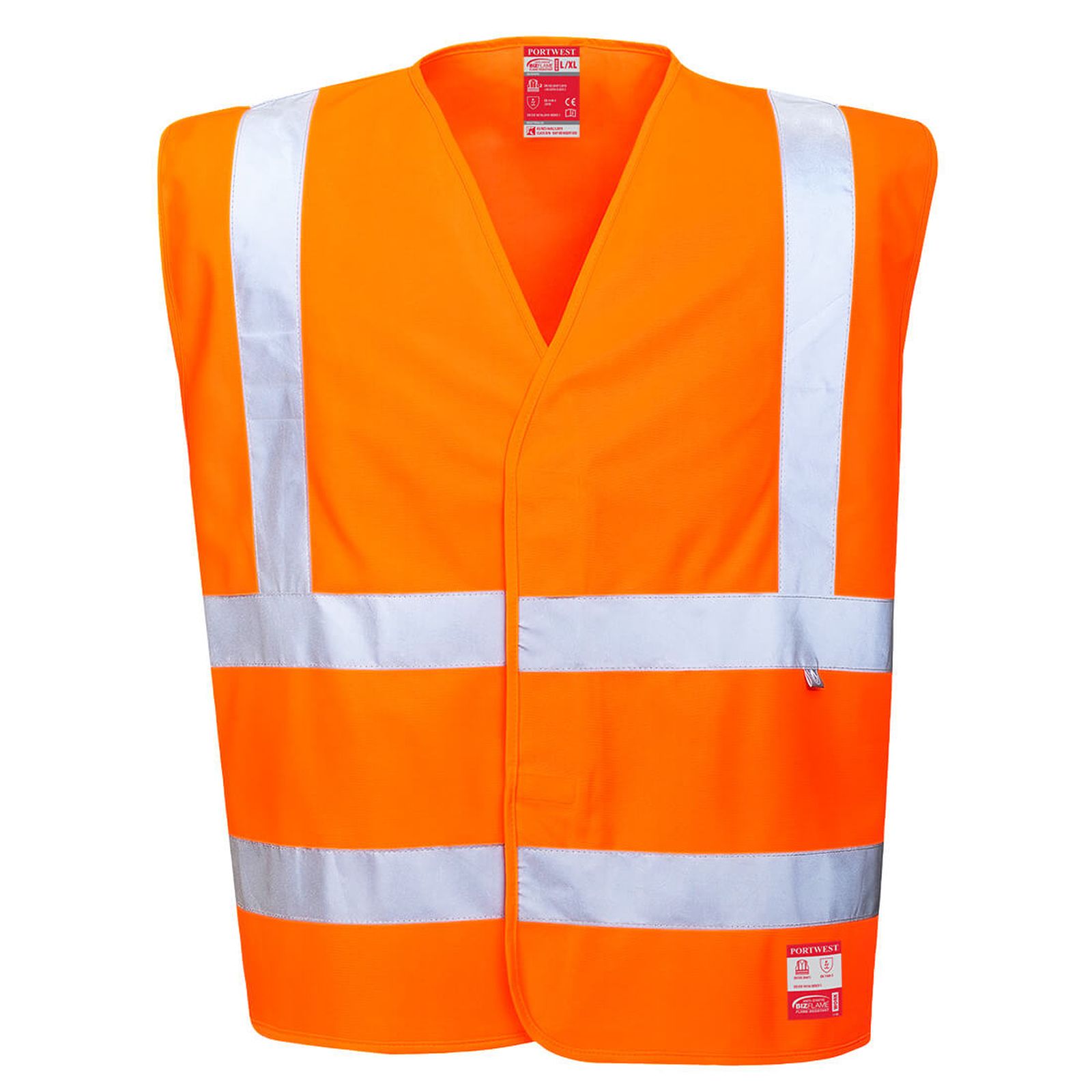 Portwest Bizflame Vesten FR71 Vlamvertragend HiVis oranje(OR)