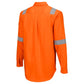 Portwest Bizflame Plus FR Overhemd FR720 lichtgewicht antistatisch reflectie vlamvertragend oranje(OR)