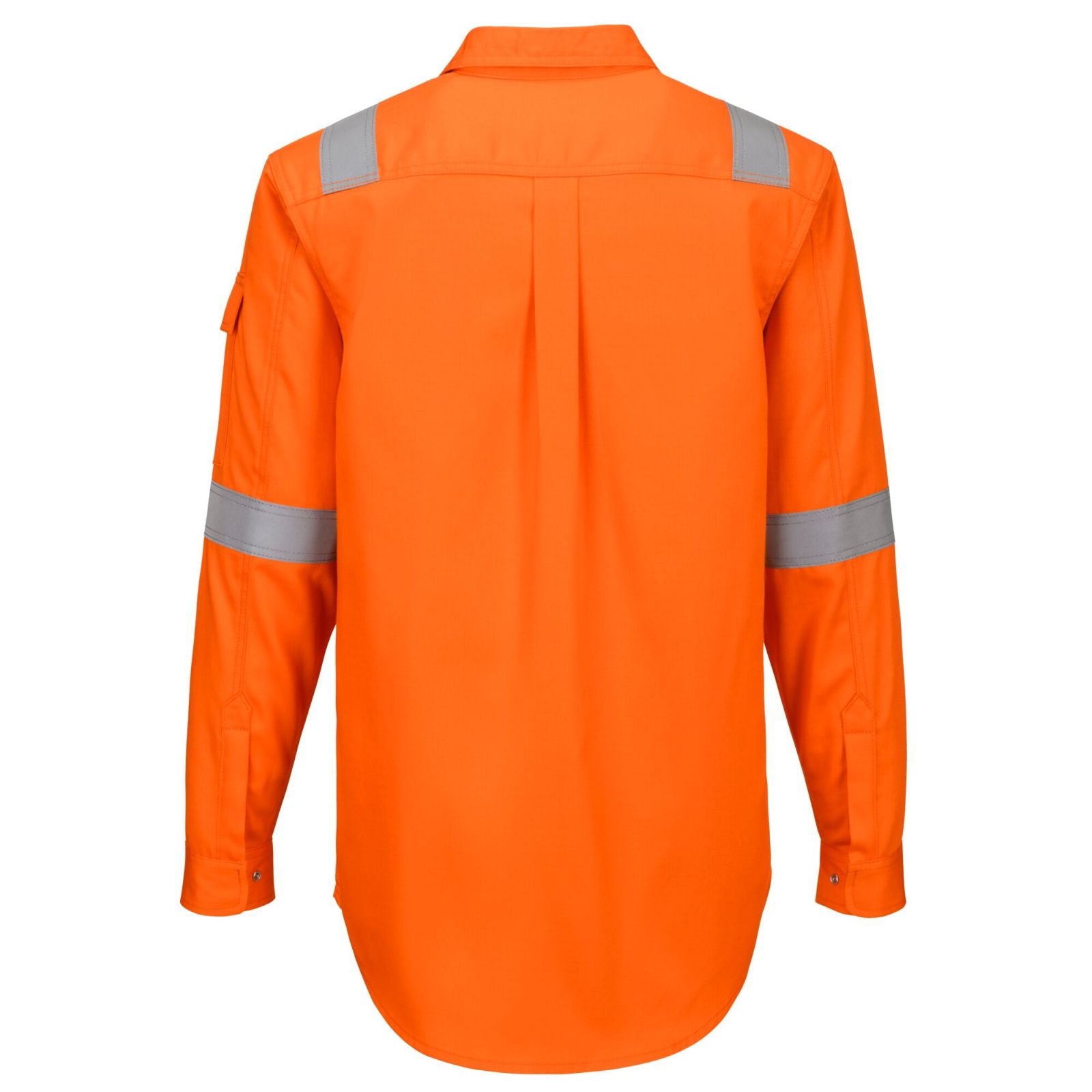 Portwest Bizflame Plus FR Overhemd FR720 lichtgewicht antistatisch reflectie vlamvertragend oranje(OR)