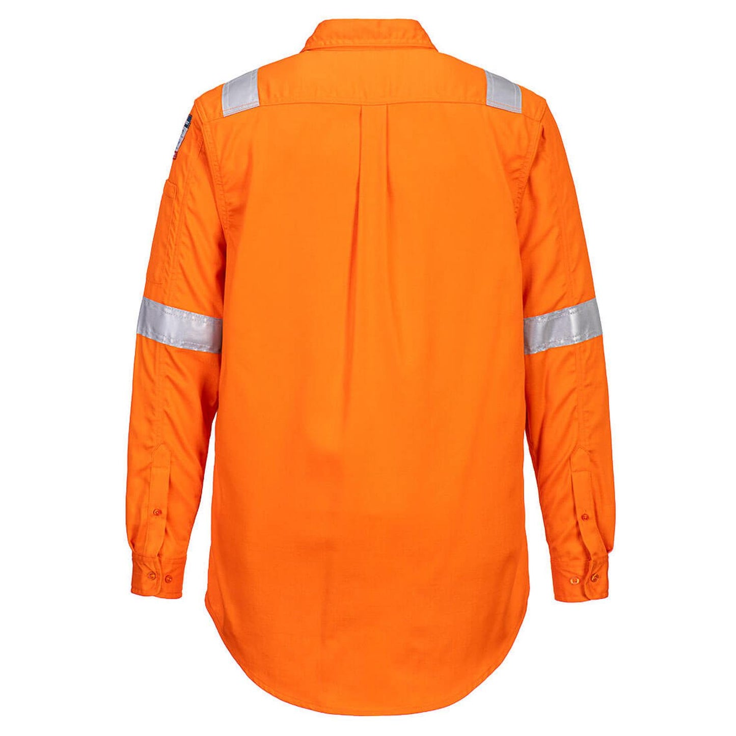 Portwest Bizflame Plus FR Overhemd FR720 lichtgewicht antistatisch reflectie vlamvertragend oranje(OR)