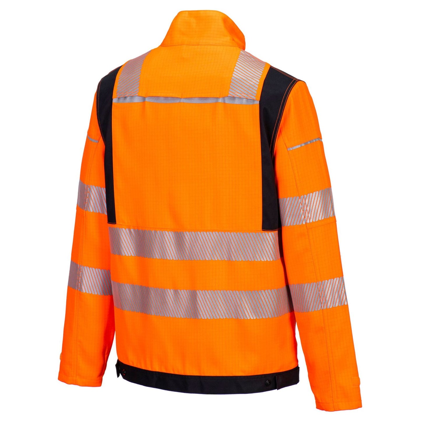 Portwest PW3 FR Werkjas FR722 HVO vlamwerend antistatisch HiVis oranje-zwart(OB)
