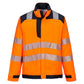 Portwest PW3 Vlamvertragend Multi-norm PW3 Vlamvertragende Modaflame  Hi-Vis werkjack  FR722 oranje-marineblauw(ON)