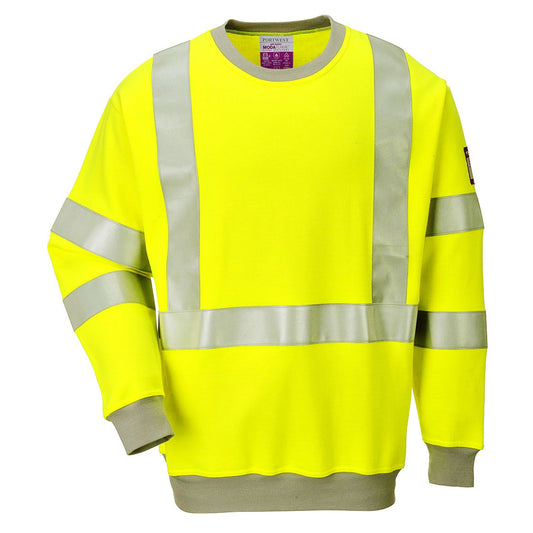 Portwest Polosweaters FR72 geel(YE)