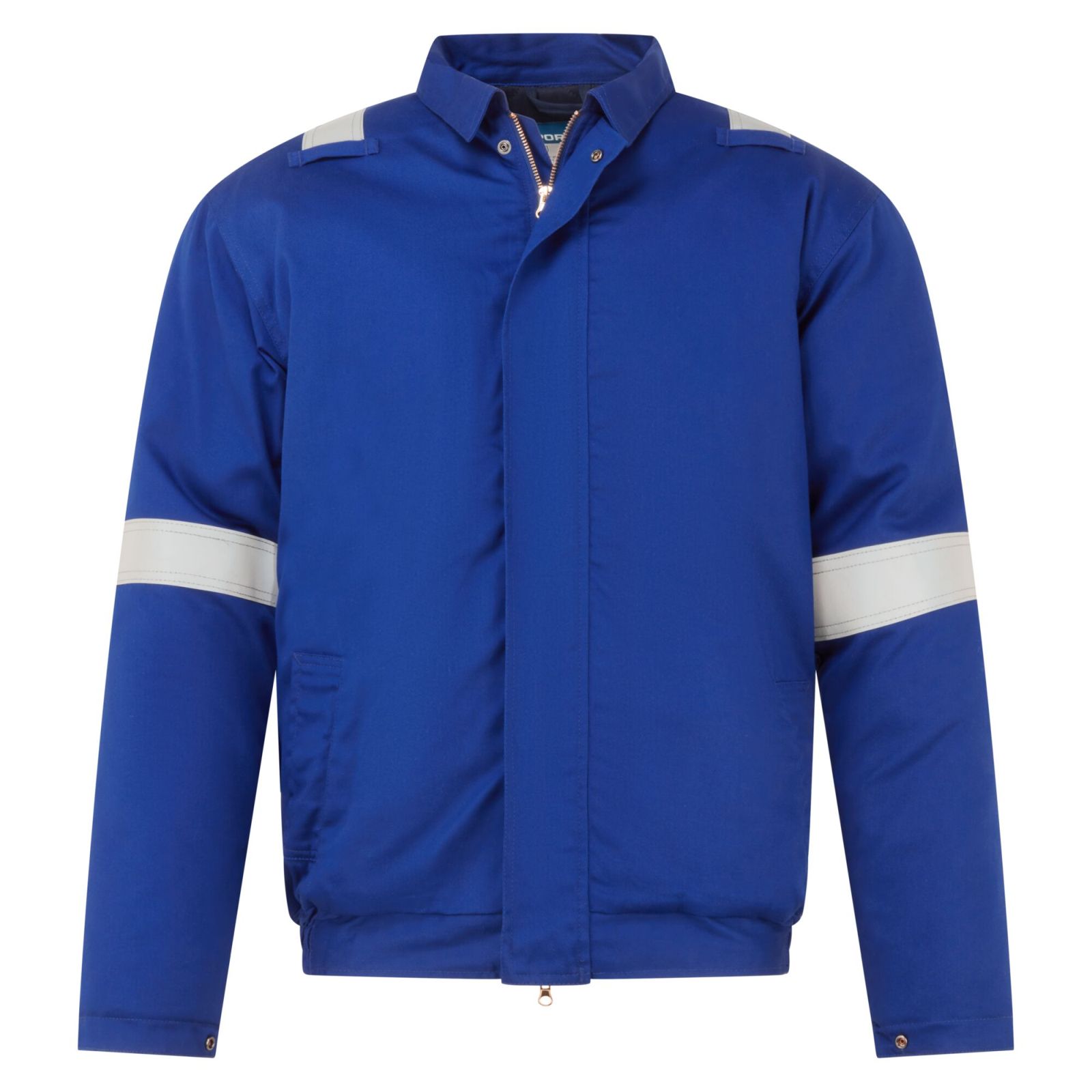 Portwest Bizflame Work+ Vlamvertragend Multi-norm Bomberjack FR731 FR geïsoleerd koningsblauw(RB)