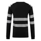 Portwest PW3 FR T-Shirt FR732 gebreid Modaflame vlamwerend antistatisch zwart(BK)