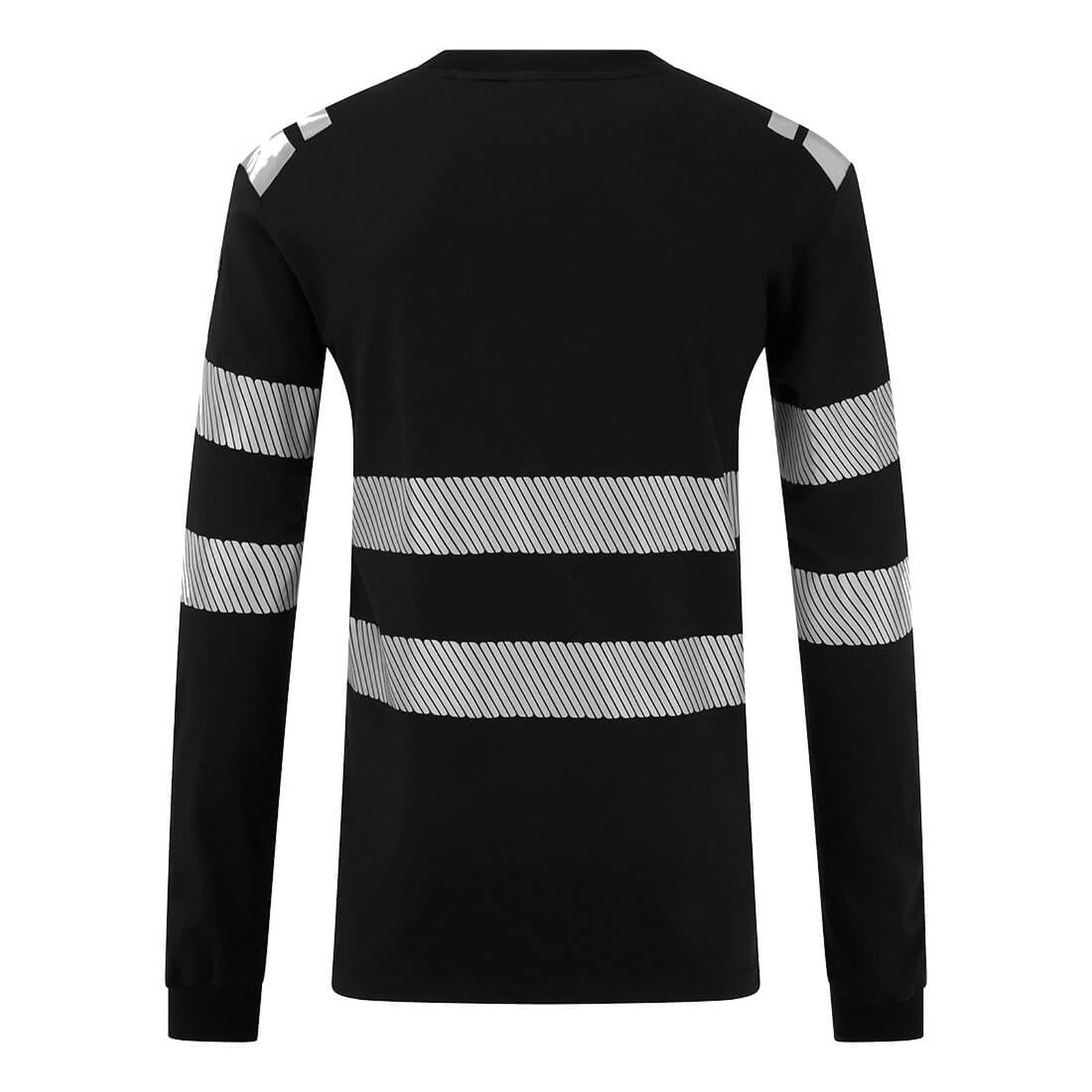 Portwest PW3 FR T-Shirt FR732 gebreid Modaflame vlamwerend antistatisch zwart(BK)