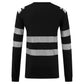 Portwest PW3 FR T-Shirt FR732 gebreid Modaflame vlamwerend antistatisch zwart(BK)