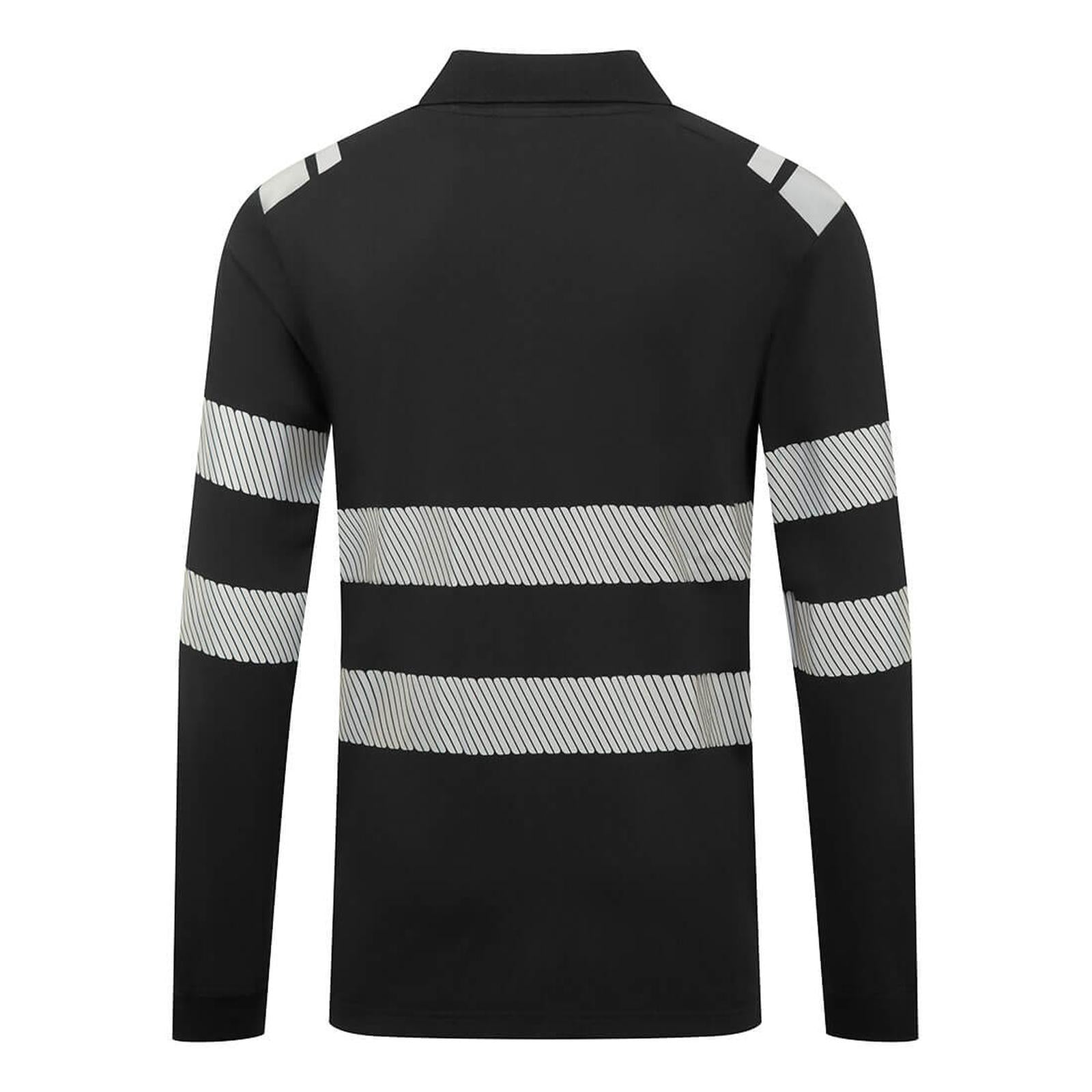 Portwest PW3 Vlamvertragend Multi-norm Poloshirt FR733 Modaflame vlamwerend zwart(BK)
