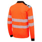 Portwest PW3 Vlamvertragend Multi-norm Poloshirt FR734 Modaflame gebreidt HVO vlamwerend oranje-zwart(OB)