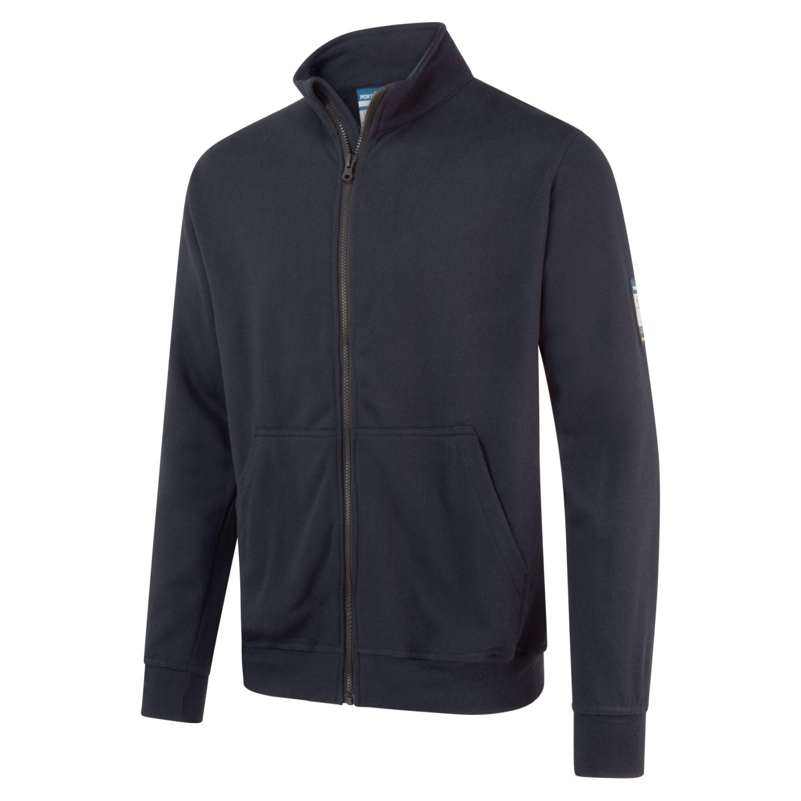 Portwest Modaflame Sweatshirt FR738 Gebreid FR volledige rits donker marineblauw(NV)