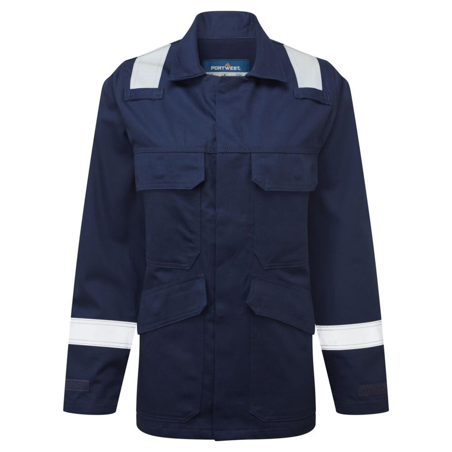 Portwest Bizflame Work Jack FR740 FR Dames donker marineblauw(NV)