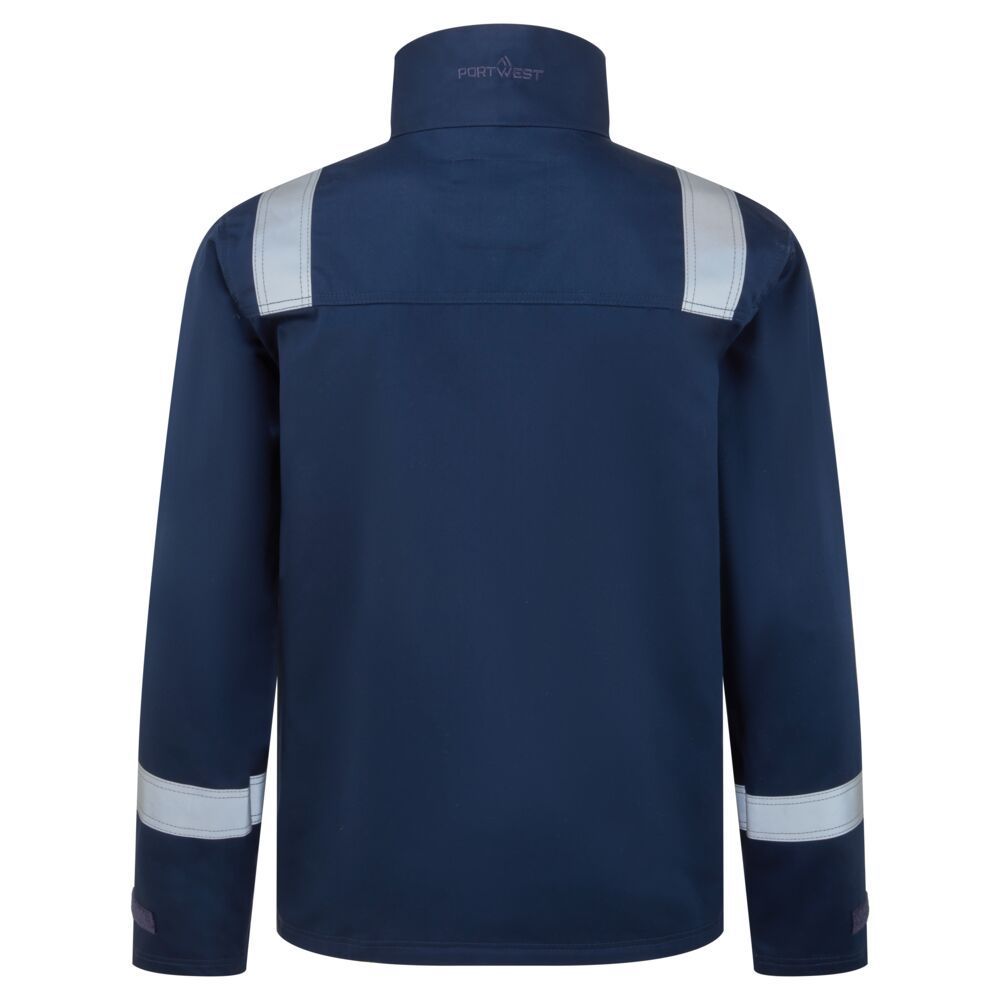 Portwest Bizflame Work + Jack FR741 FR donker marineblauw(NV)