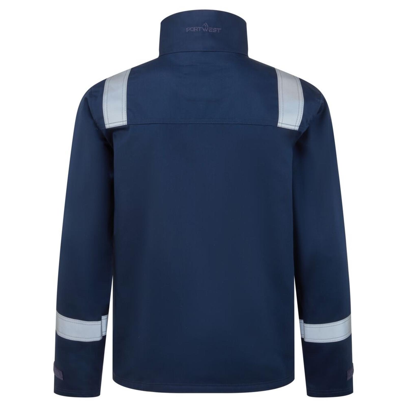 Portwest Bizflame Work + Jack FR741 FR donker marineblauw(NV)