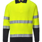 Portwest Poloshirts FR74 geel-marineblauw(YN)