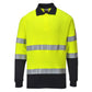 Portwest Poloshirts FR74 geel-marineblauw(YN)