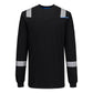 Portwest WX3 Vlamvertragend Multi-norm T-shirt FR751 Modaflame gebreid Hi-Vis FR lange mouwen zwart(BK)
