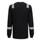 Portwest WX3 Vlamvertragend Multi-norm T-shirt FR751 Modaflame gebreid Hi-Vis FR lange mouwen zwart(BK)