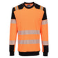 Portwest PW3 Nieuwe uitbreiding Vlamvertragend Multi-norm PW3 Modaflame gebreid Hi-Vis FR Sweatshirt FR755 oranje-zwart(OB)