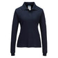 Portwest Modaflame Poloshirt FR758 vlamvertragend dames lange mouw donker marineblauw(NV)