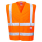 Portwest Bizflame Work Vesten FR75 Vlamvertragend HiVis oranje(OR)