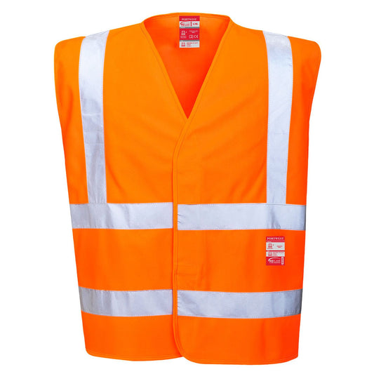 Portwest Bizflame Work Vesten FR75 Vlamvertragend HiVis oranje(OR)