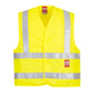 Portwest Bizflame Work Vesten FR75 Vlamvertragend HiVis geel(YE)