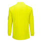 Portwest PW3 FR Poloshirt FR805 gebreid Modaflame long sleeve vlamwerend antistatisch geel(YE)