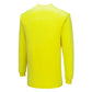 Portwest PW3 FR T-Shirt FR806 gebreid Modaflame long sleeve vlamwerend antistatisch geel(YE)