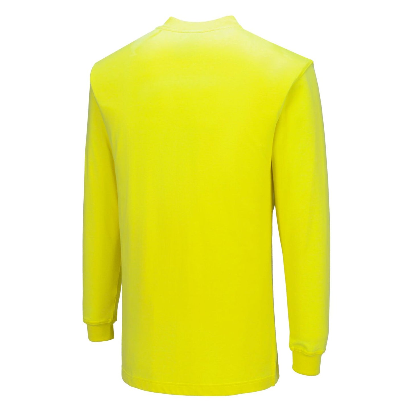 Portwest PW3 FR T-Shirt FR806 gebreid Modaflame long sleeve vlamwerend antistatisch geel(YE)