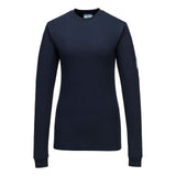 Portwest Modaflame T-shirt FR808 FR dames lange mouwen donker marineblauw(NV)