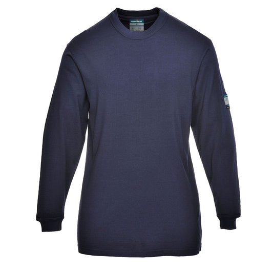 Portwest Modaflame T-shirt FR808 FR dames lange mouwen donker marineblauw(NV)