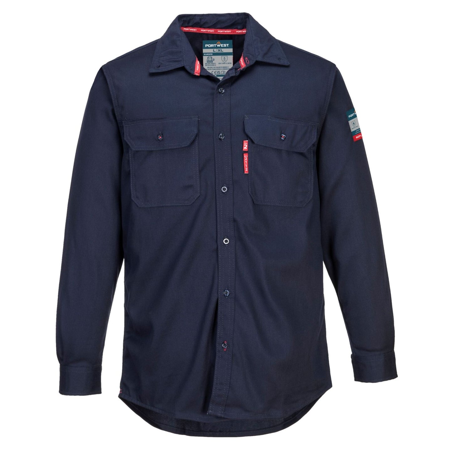 Portwest Bizflame Shirts FR89 marineblauw(NA)