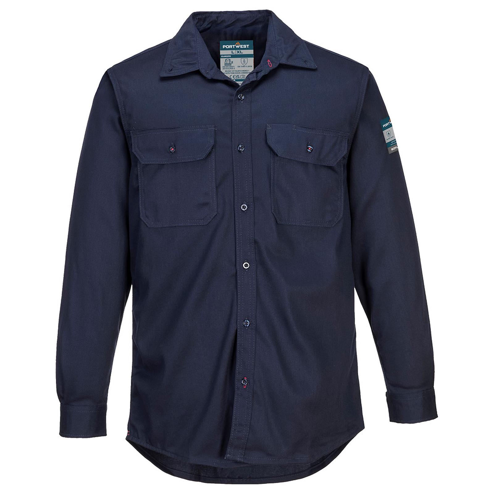 Portwest Bizflame Shirts FR89 donker marineblauw(NV)