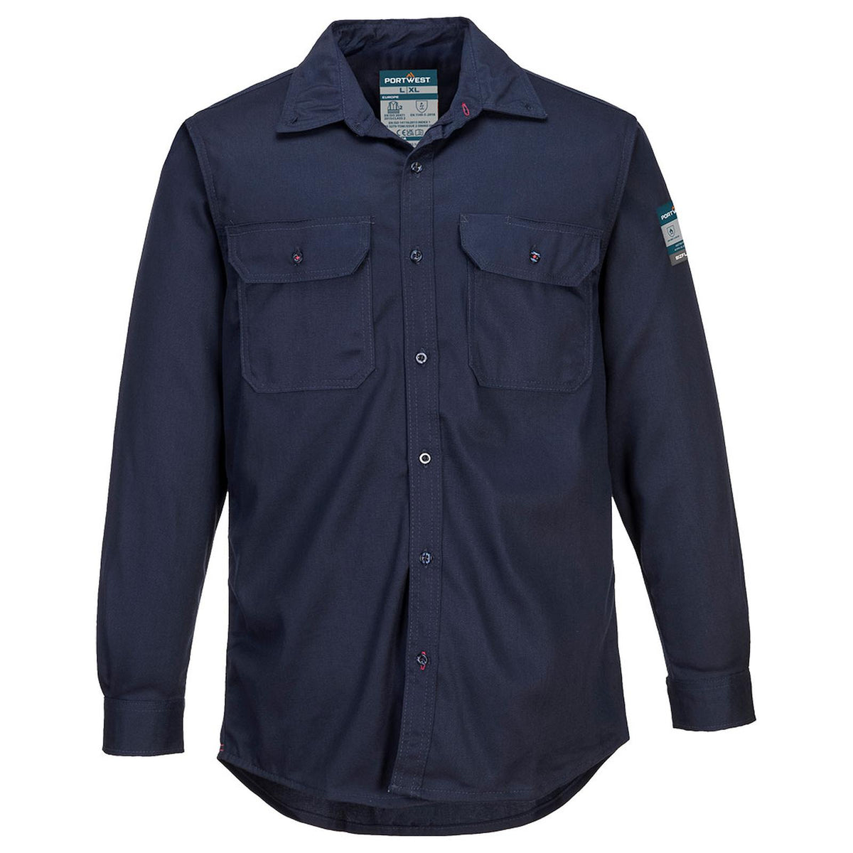 Portwest Bizflame Shirts FR89 marineblauw(NV)