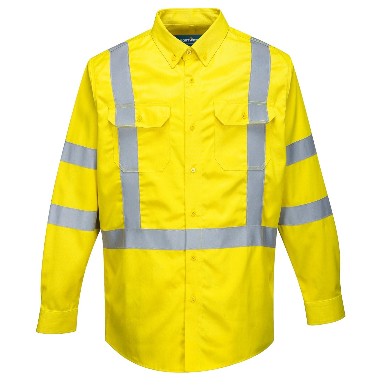 Portwest Bizflame Shirts FR95 geel(YE)