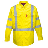 Portwest Bizflame Shirts FR95 geel(YE)