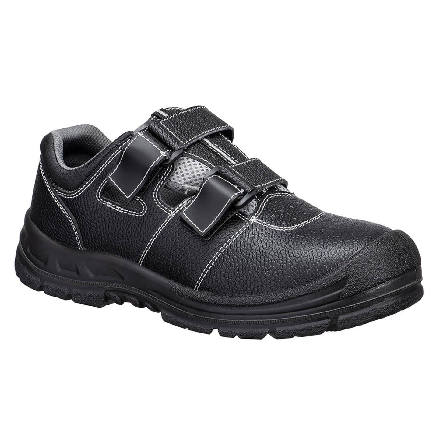 Portwest Steelite Voetbescherming Sandaal FS70 Composiet S1P SR FO zwart-grijs(BG)