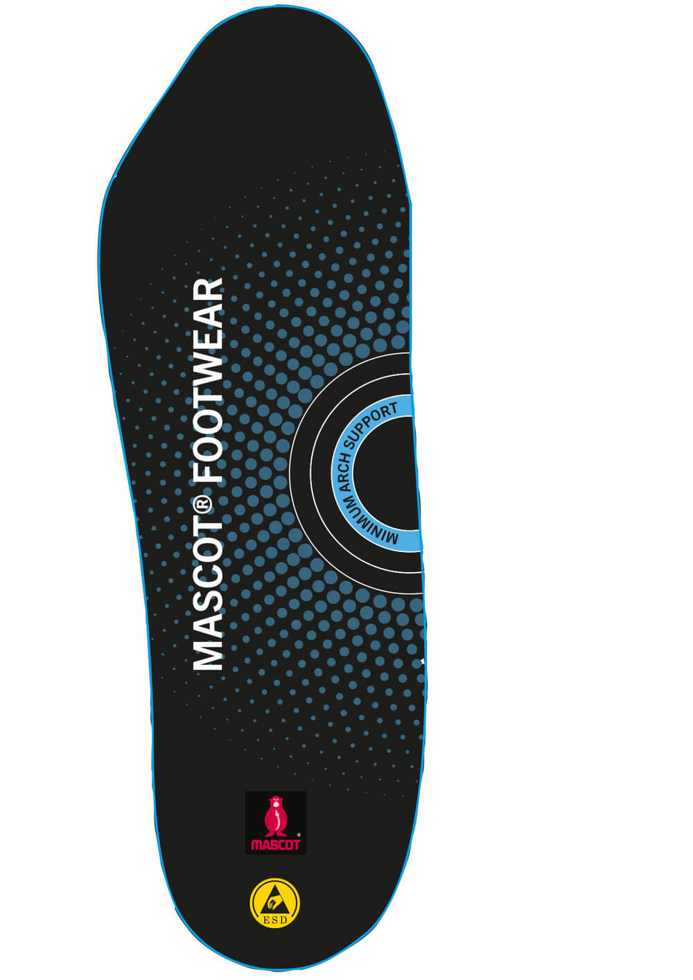 Mascot Footwear Accessories Inlegzolen FT090-276 zwart(09)