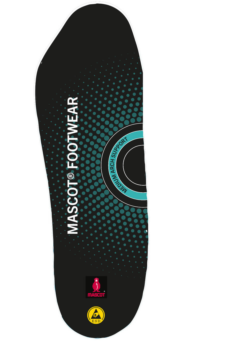 Mascot Footwear Accessories Inlegzolen FT091-276 zwart(09)