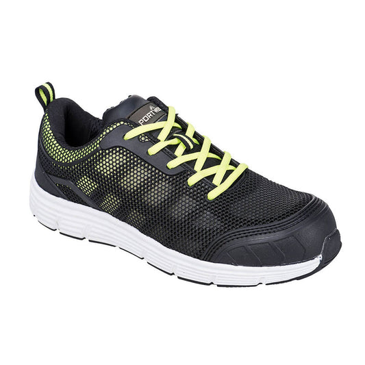 Portwest Schoenen FT15 zwart-groen(BG)